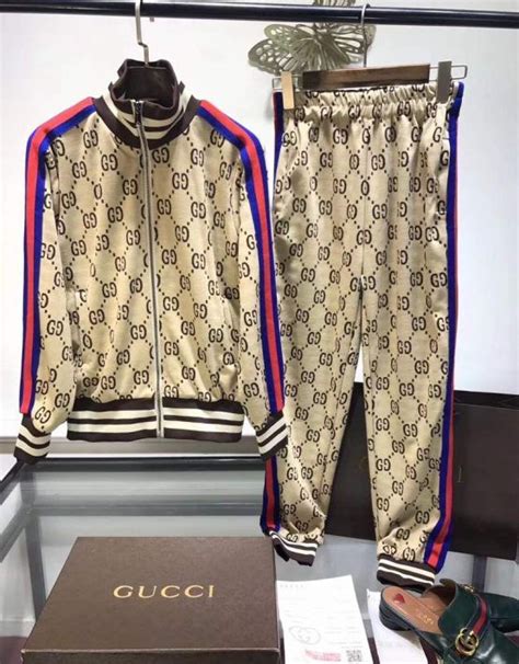 gucci tracksuit beige|gucci tracksuit cheap.